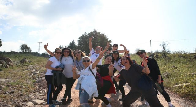 Çiğli'de doğaseverler Trekking etkinliğinde buluştu