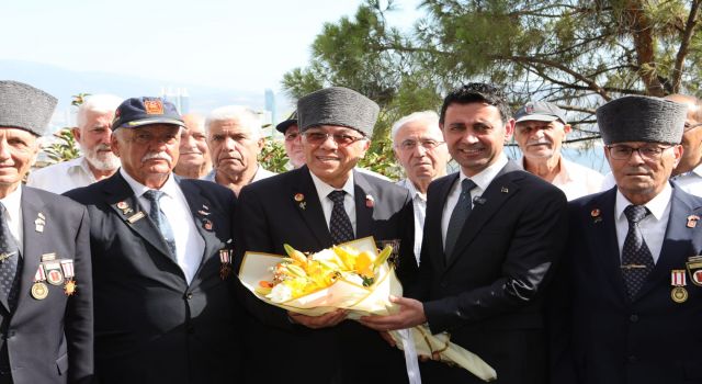 Başkan Önal, gazilerle bir araya geldi...