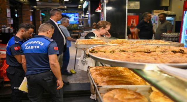 Bornova’da fırınlara sabaha karşı denetim