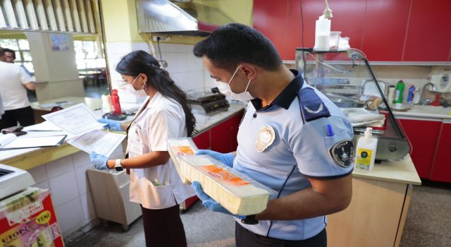 Konak zabıtasından okul kantinlerine sıkı denetim