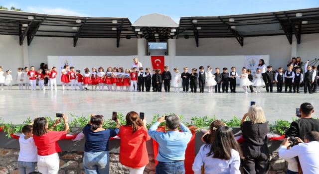 Bucalı miniklerden duygu dolu kutlama