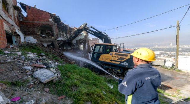 Kadifekale’de tahliye ve yıkımlar sürüyor