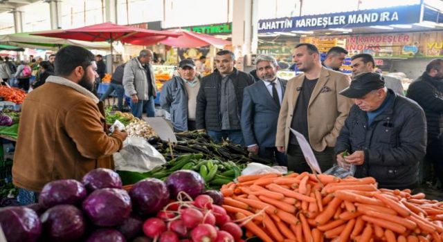 Başkan Eşki’den denetim ve esnaf buluşması