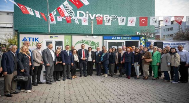 Bornova'da Atık Bank Projesi açıldı