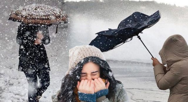 Meteoroloji uyardı: Kar ve sağanak yağmur etkili olacak