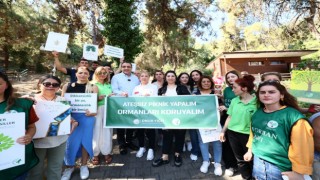 Balçova’dan “Ormanları koruyalım” çağrısı