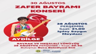 Buca Zafer Bayramı’nı Aydilge konseriyle kutlayacak