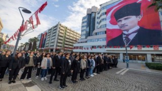 İzmir Ata’sını unutmadı, unutmayacak...