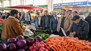 Başkan Eşki’den denetim ve esnaf buluşması