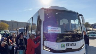 Menemen’de ulaşımın yıldızı ücretsiz ring servisler