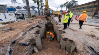 Alsancak’ta dev altyapı çalışması