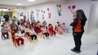 Buca’da miniklere deprem eğitimi  