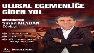 Bayraklı'da 23 Nisan programı söyleşiyle bitiyor