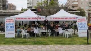 Bayraklı’da Sağlık Hizmeti vatandaşla buluştu