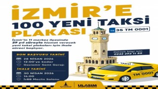 İzmir’in kent merkezine 100 yeni taksi